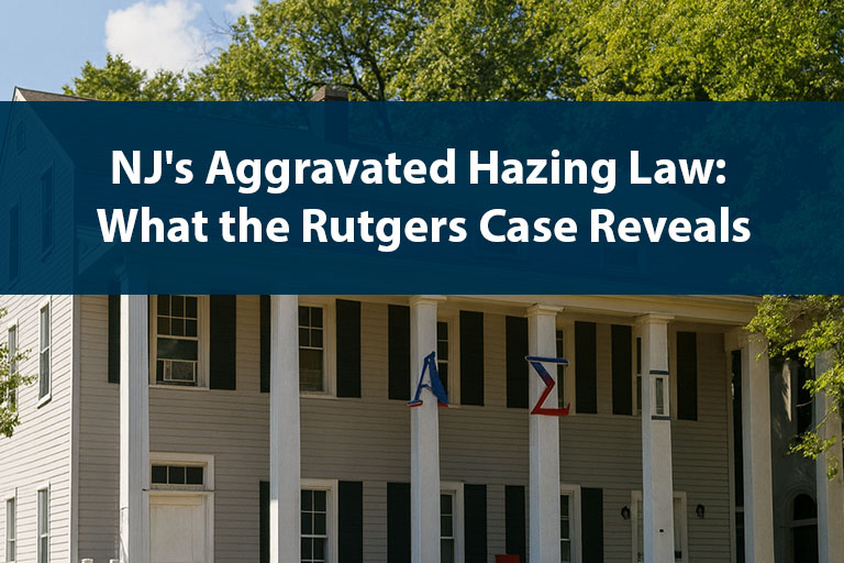 New Jersey's Aggravated Hazing Law: What the Rutgers Case